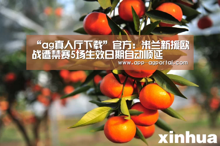 “ag真人厅下载”官方:米兰新援欧战遭禁赛5场生效日期自动顺延(图2) ag官网